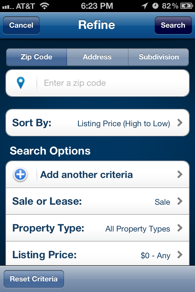 iPhone Screenshot 1
