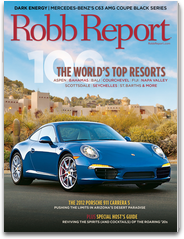 Robb Report Magazine-Best Luxury Cars, Watches etc